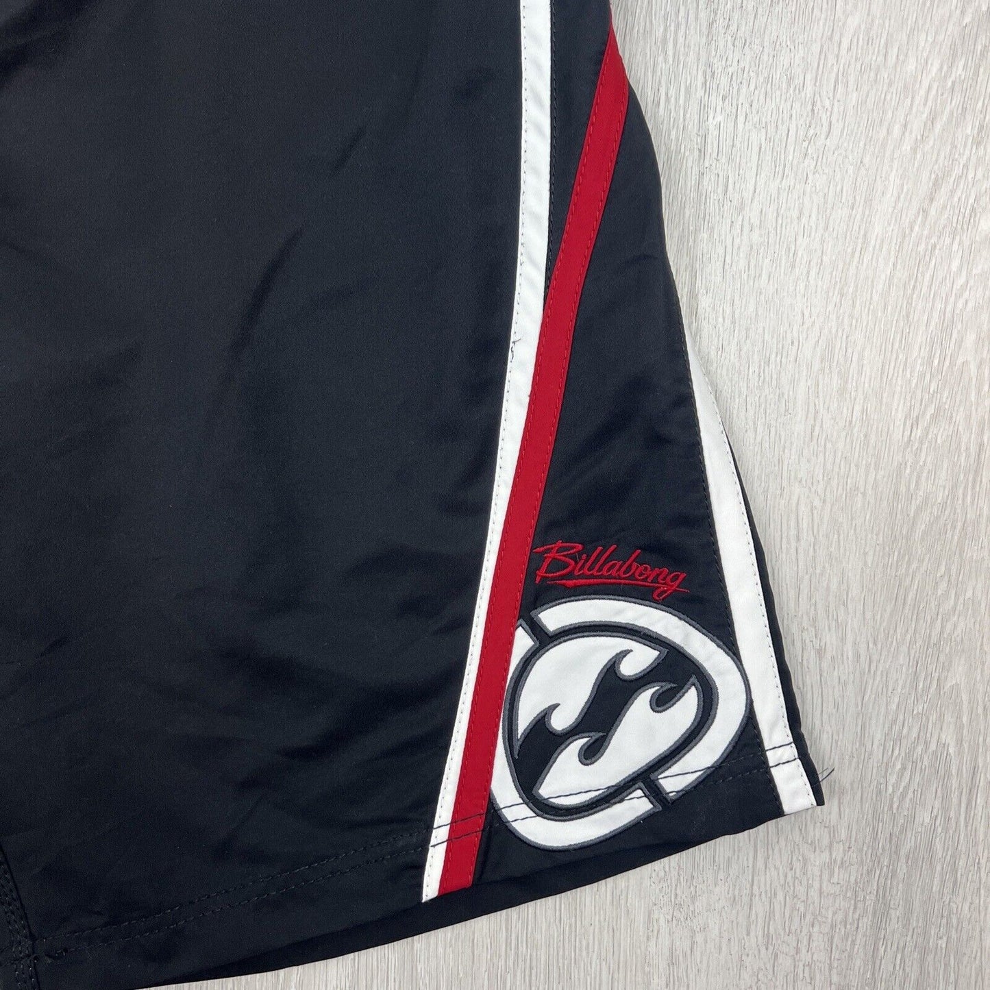 Billabong Mens Black Y2K Long Board Shorts Size 36
