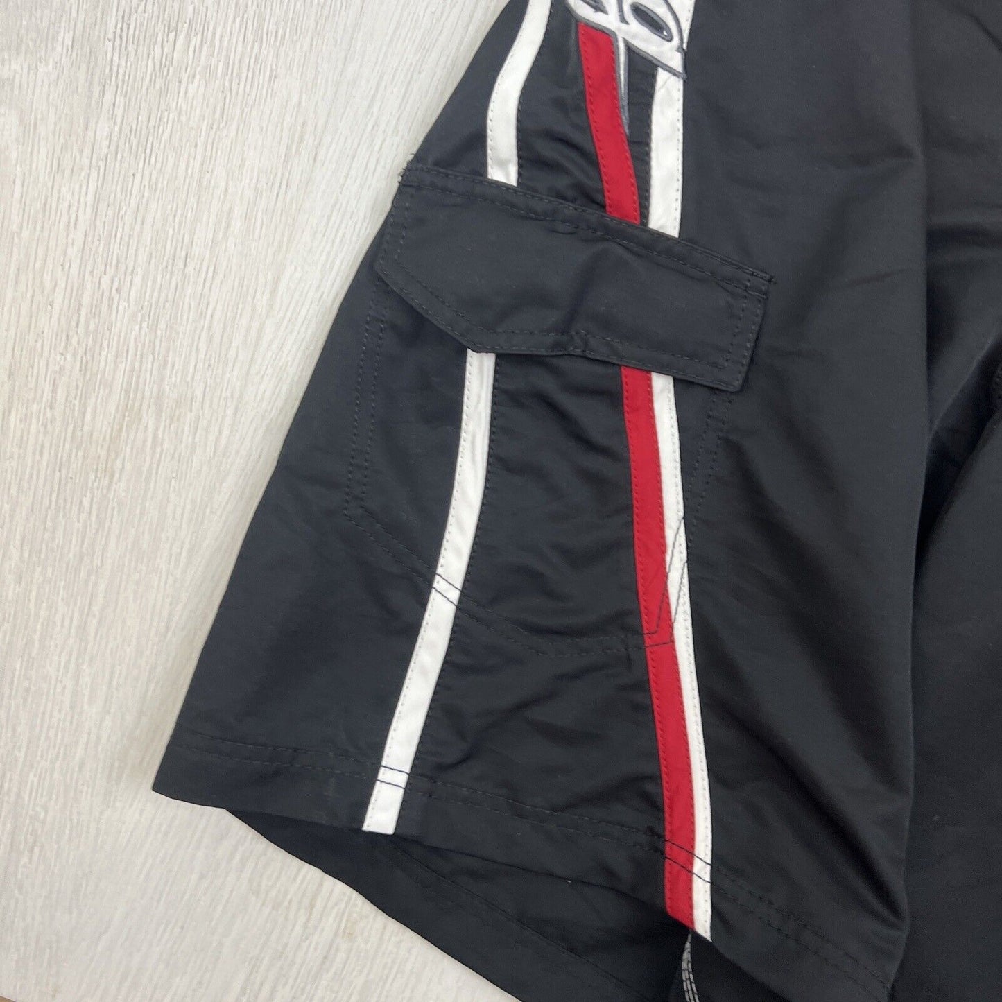 Billabong Mens Black Y2K Long Board Shorts Size 36
