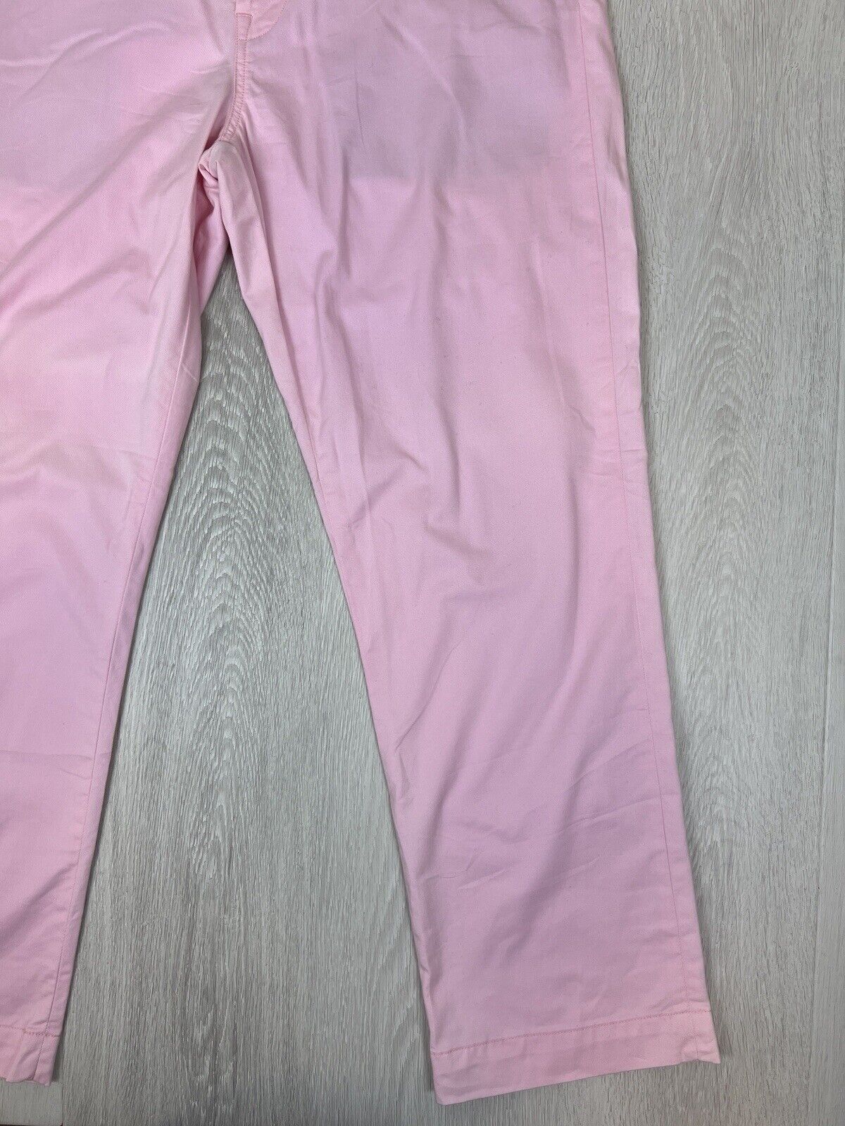 Polo Ralph Lauren Mens Classic Fit Stretch Pink Chinos Size 34/30