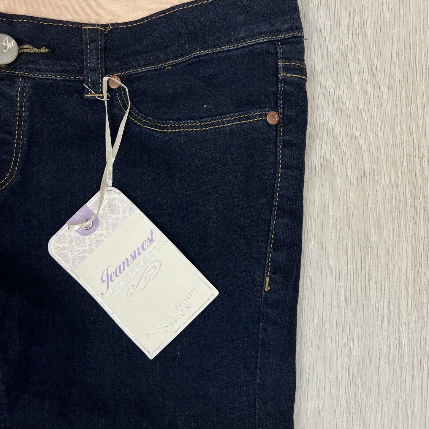 Jeanswest Womens Skinny Maternity Jeans Size 8 (New)
