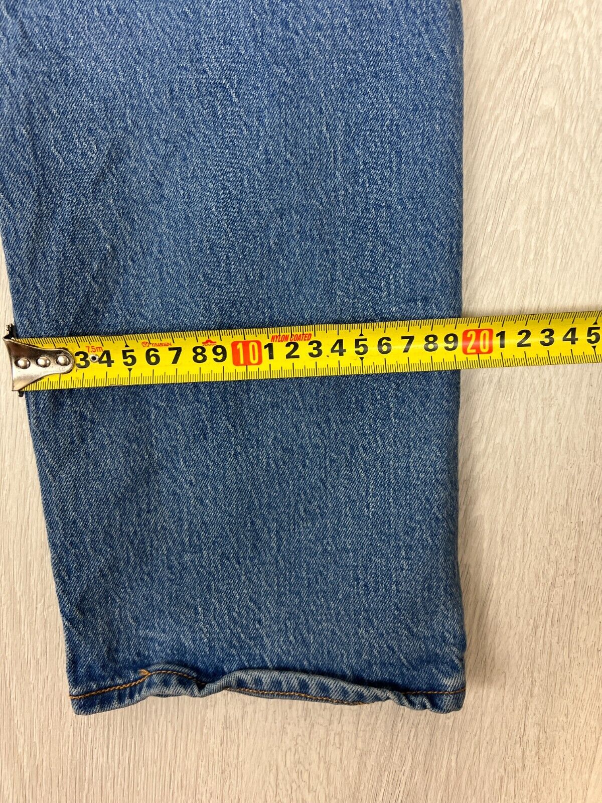 Levi’s Wedgie Womens Blue Straight Denim Jeans Size 32