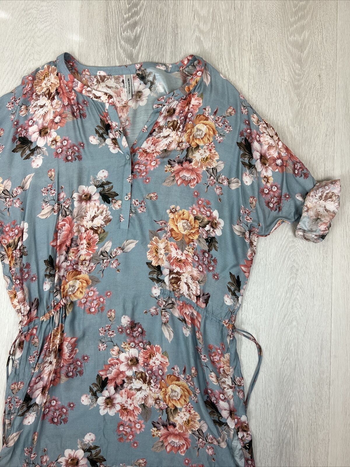 Monte & Lou Womens Silk Blend Dress Size M/L