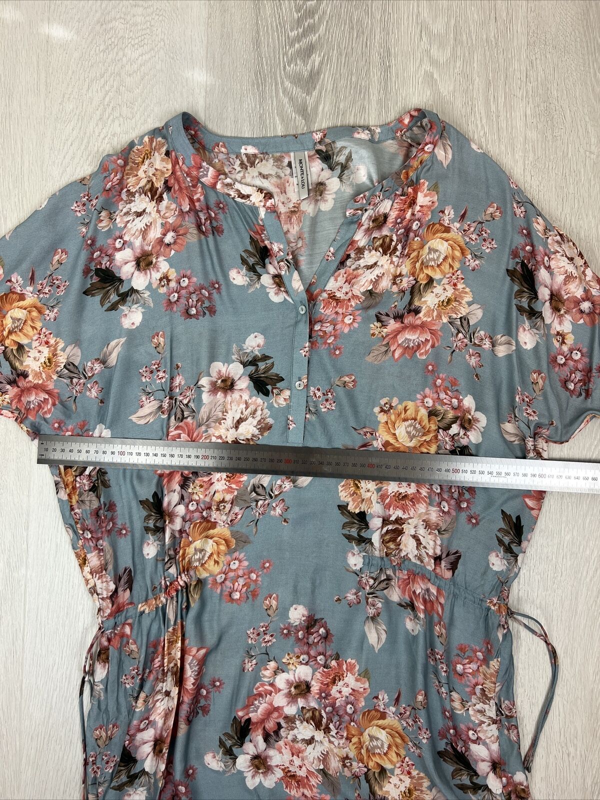 Monte & Lou Womens Silk Blend Dress Size M/L