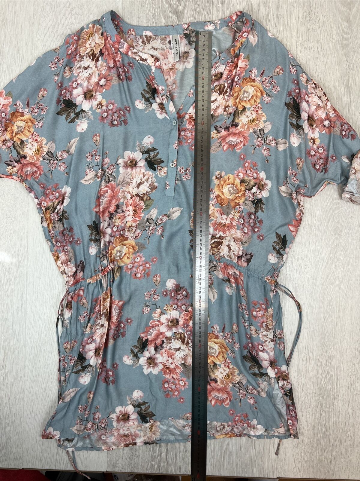 Monte & Lou Womens Silk Blend Dress Size M/L