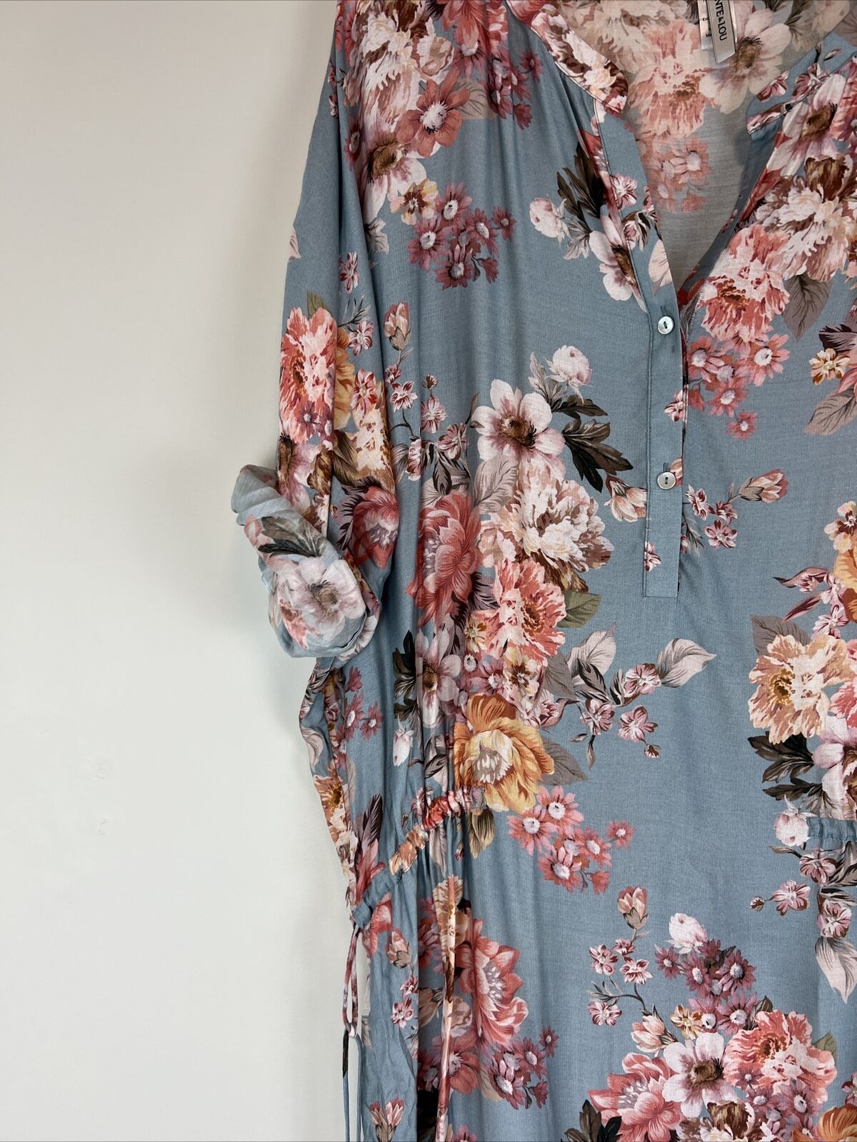 Monte & Lou Womens Silk Blend Dress Size M/L