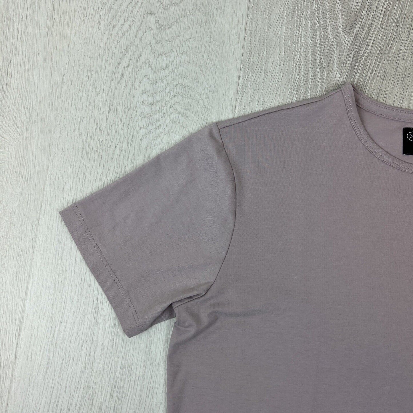 Cuts Mens Curve-Hem Tee T-shirt Size Small