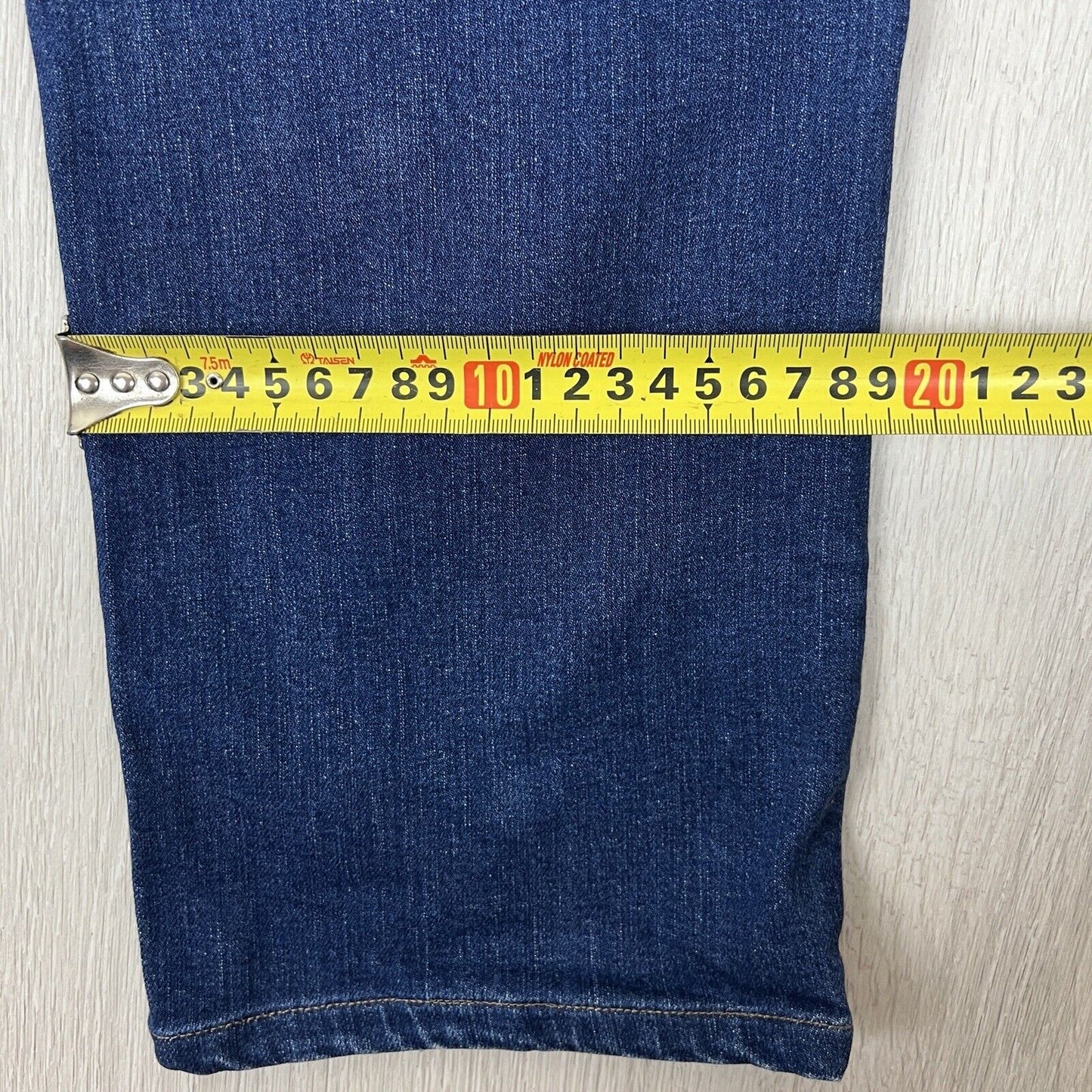 Gazman Mens Straight Stretch Denim Jeans Size 34