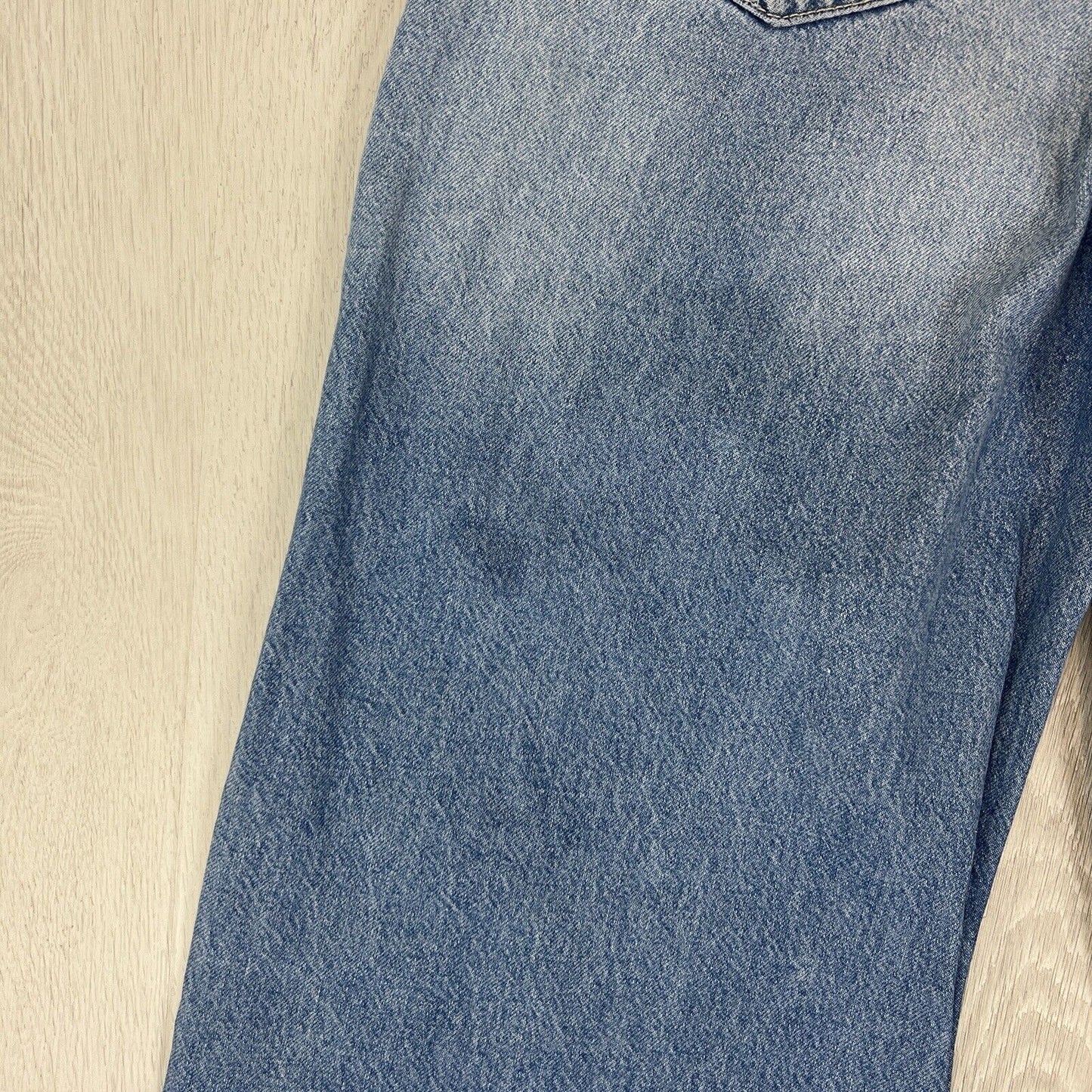 H&M &Denim Womens Baggy Wide Loose Fit Jeans Size 2 US