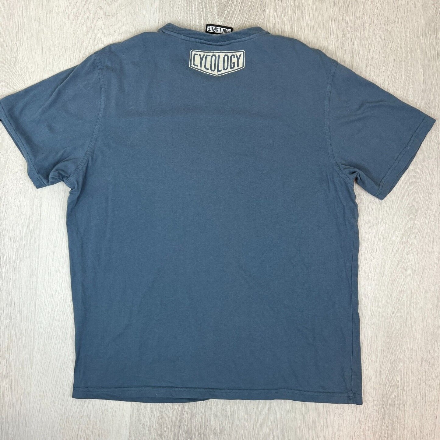 Cycology Mens Navy Blue Cycling T-Shirt Size Large