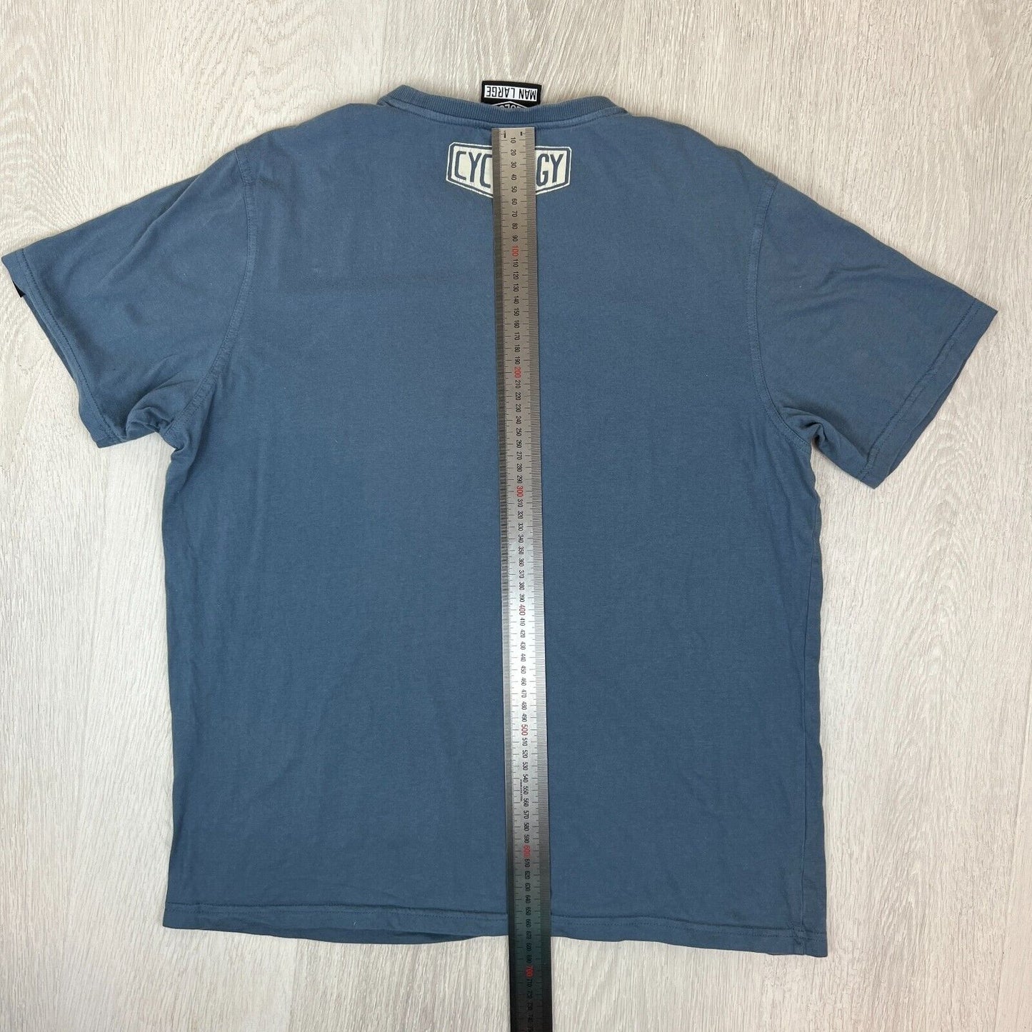Cycology Mens Navy Blue Cycling T-Shirt Size Large