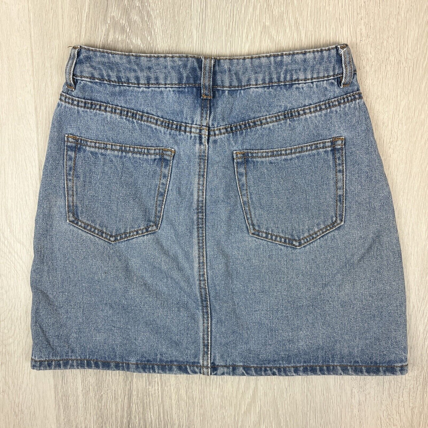 Jay Jays Womens Denim High Waisted Mini Skirt Size 10