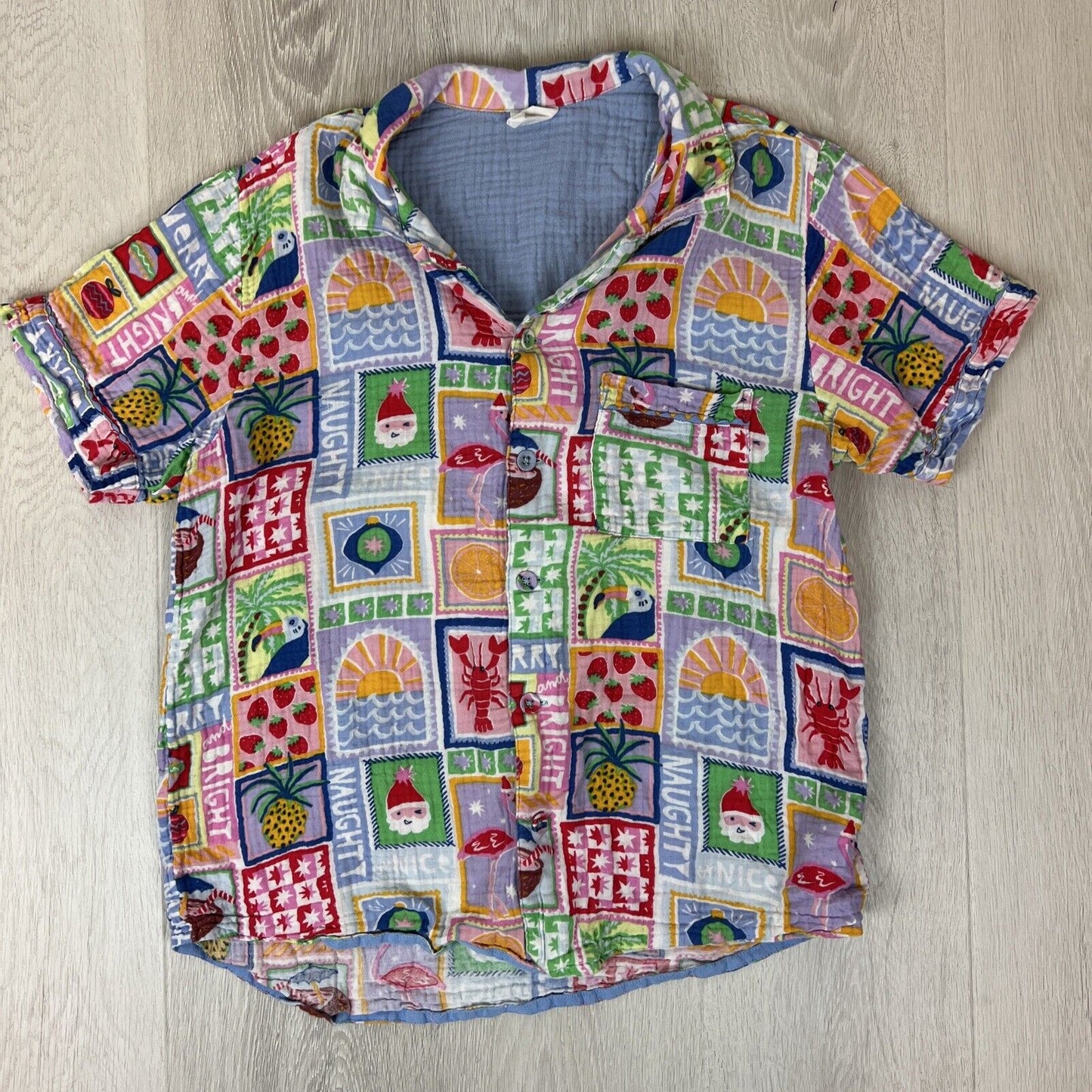 Cotton On Womens Summer Christmas Pyjama Set Size Medium