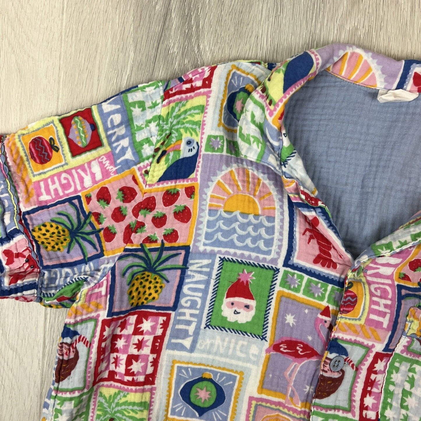 Cotton On Womens Summer Christmas Pyjama Set Size Medium