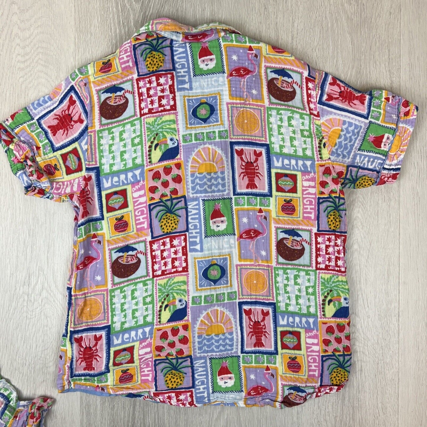 Cotton On Womens Summer Christmas Pyjama Set Size Medium