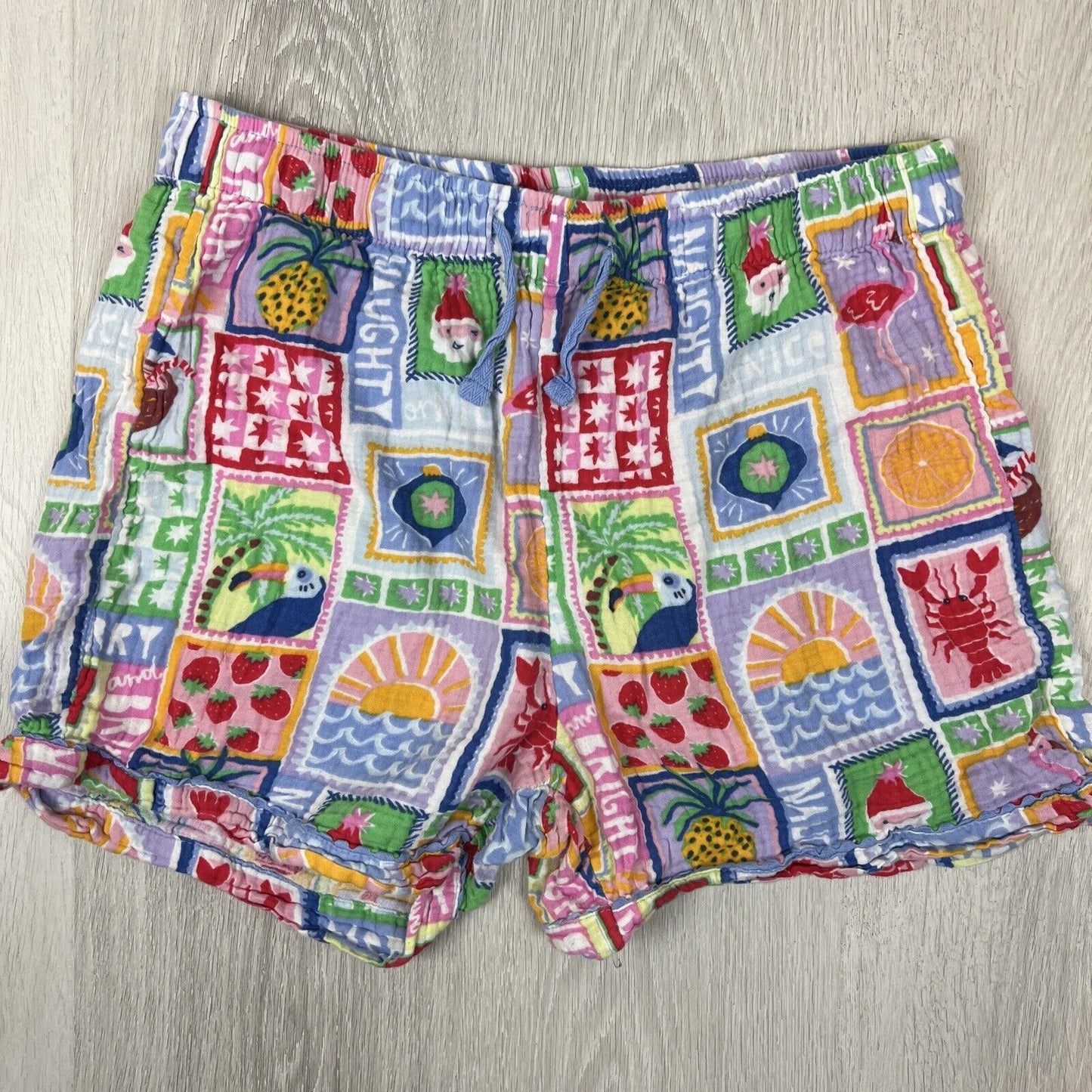 Cotton On Womens Summer Christmas Pyjama Set Size Medium