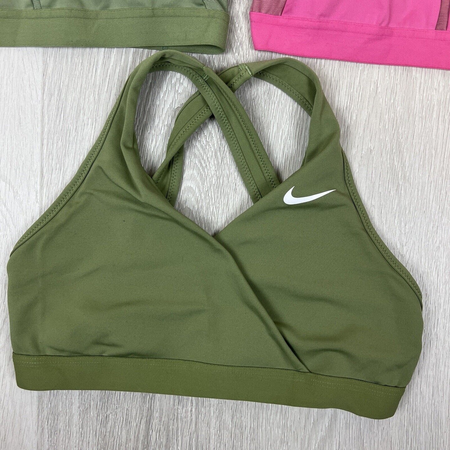 Womens Nike Dri-Fit Sports Bra Bundle Size Large (3 Pieces)