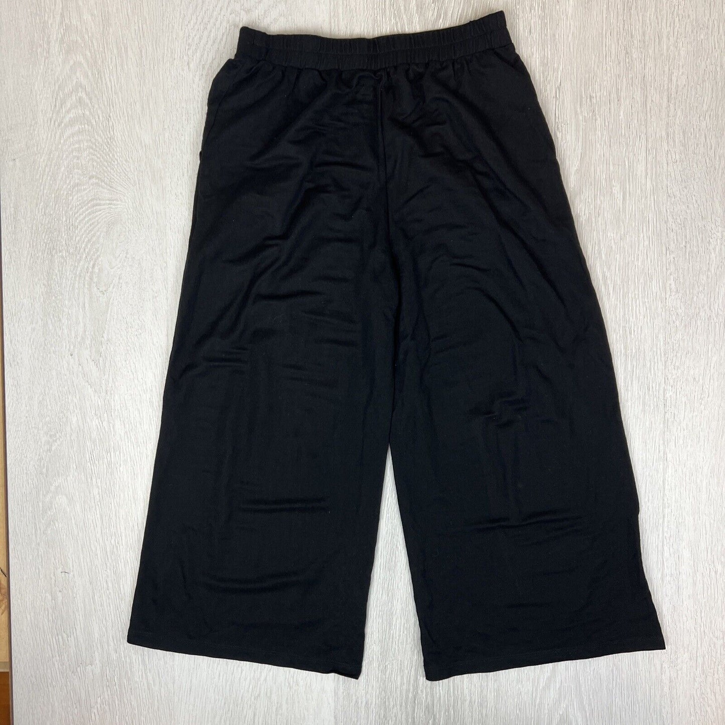 Cardina Womens Black Culottes Shorts Size Medium