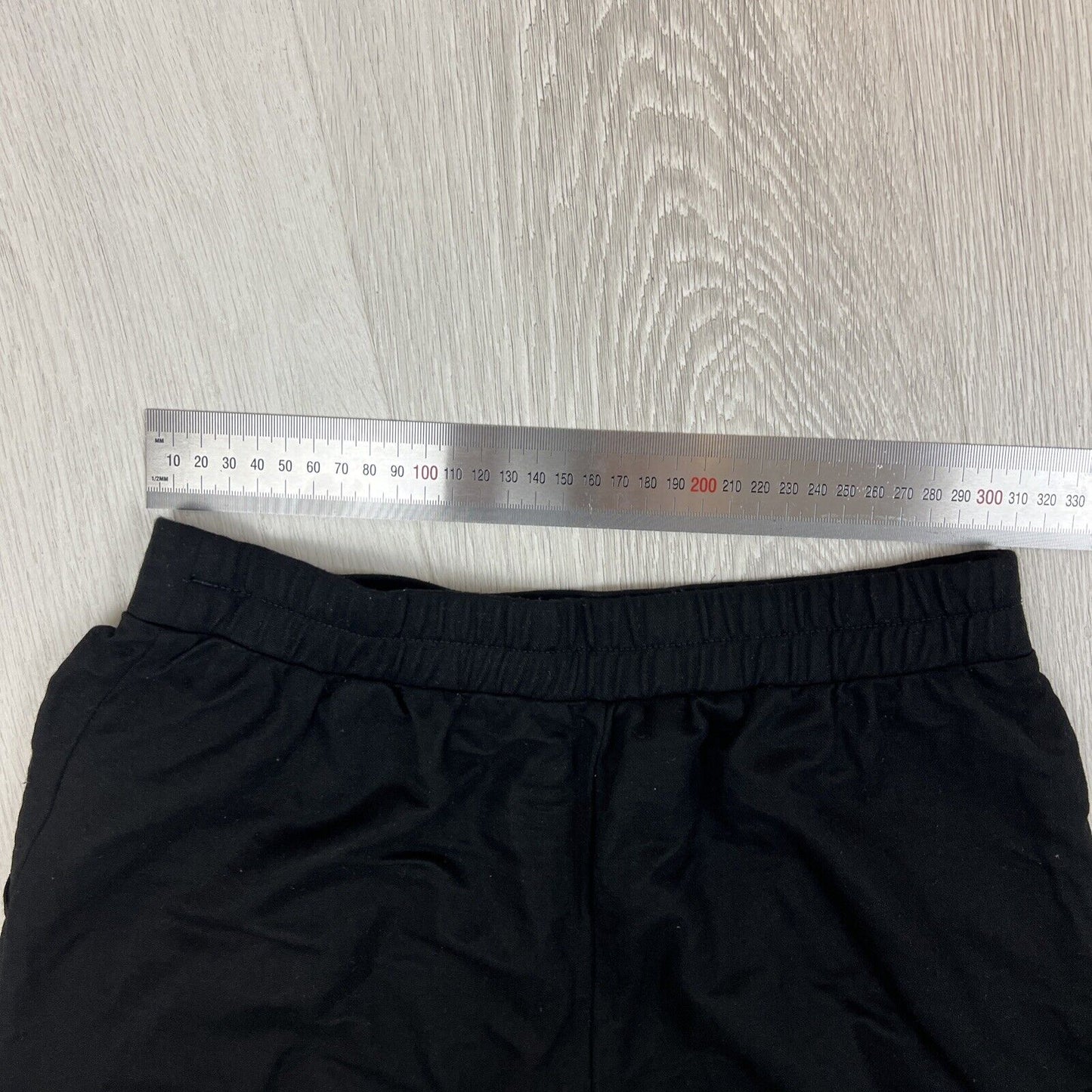 Cardina Womens Black Culottes Shorts Size Medium