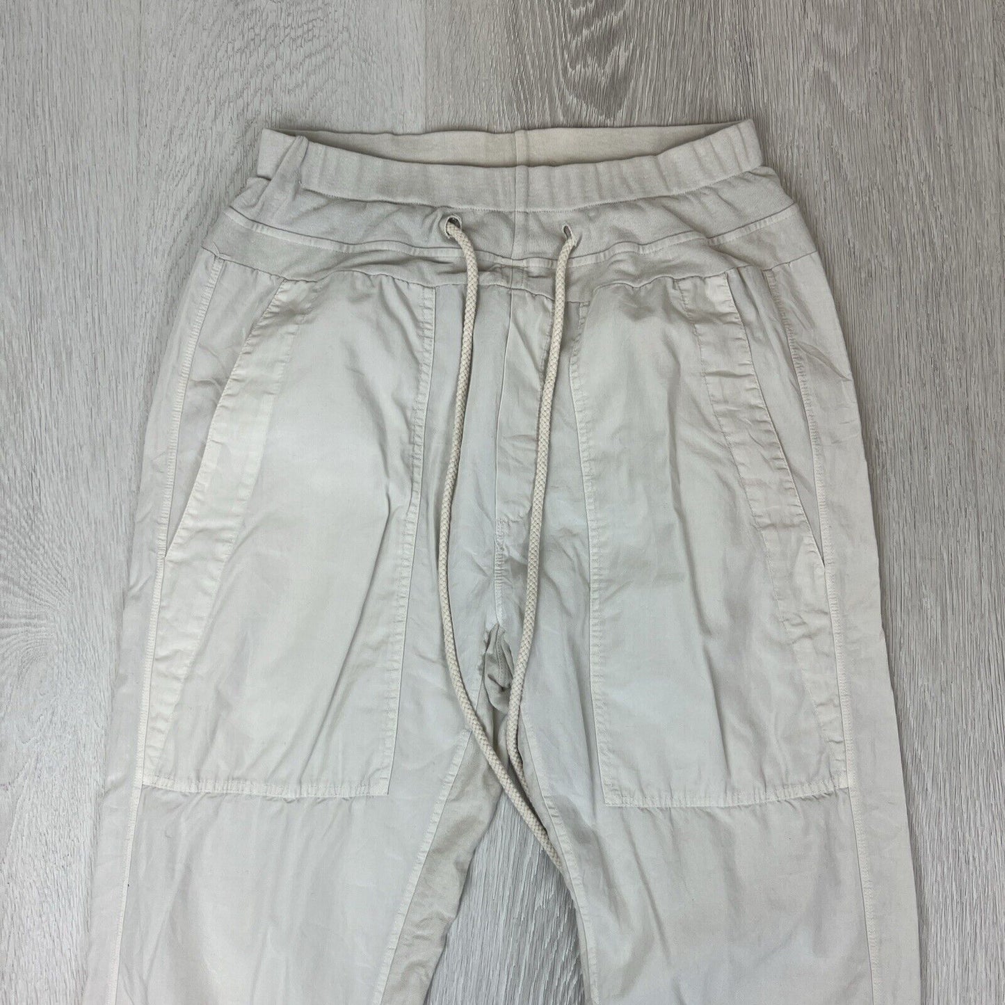 Bassike Womens Beige Jogger Pants Size Small