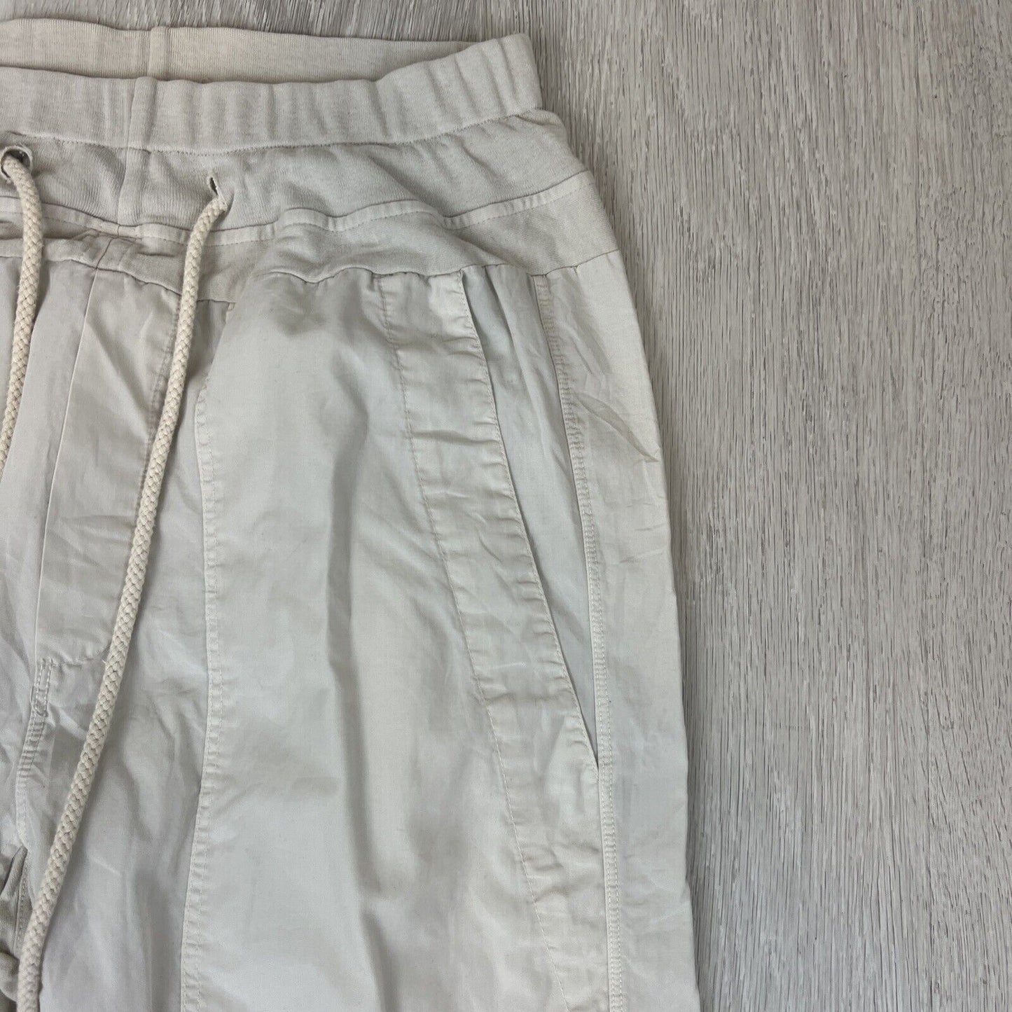 Bassike Womens Beige Jogger Pants Size Small