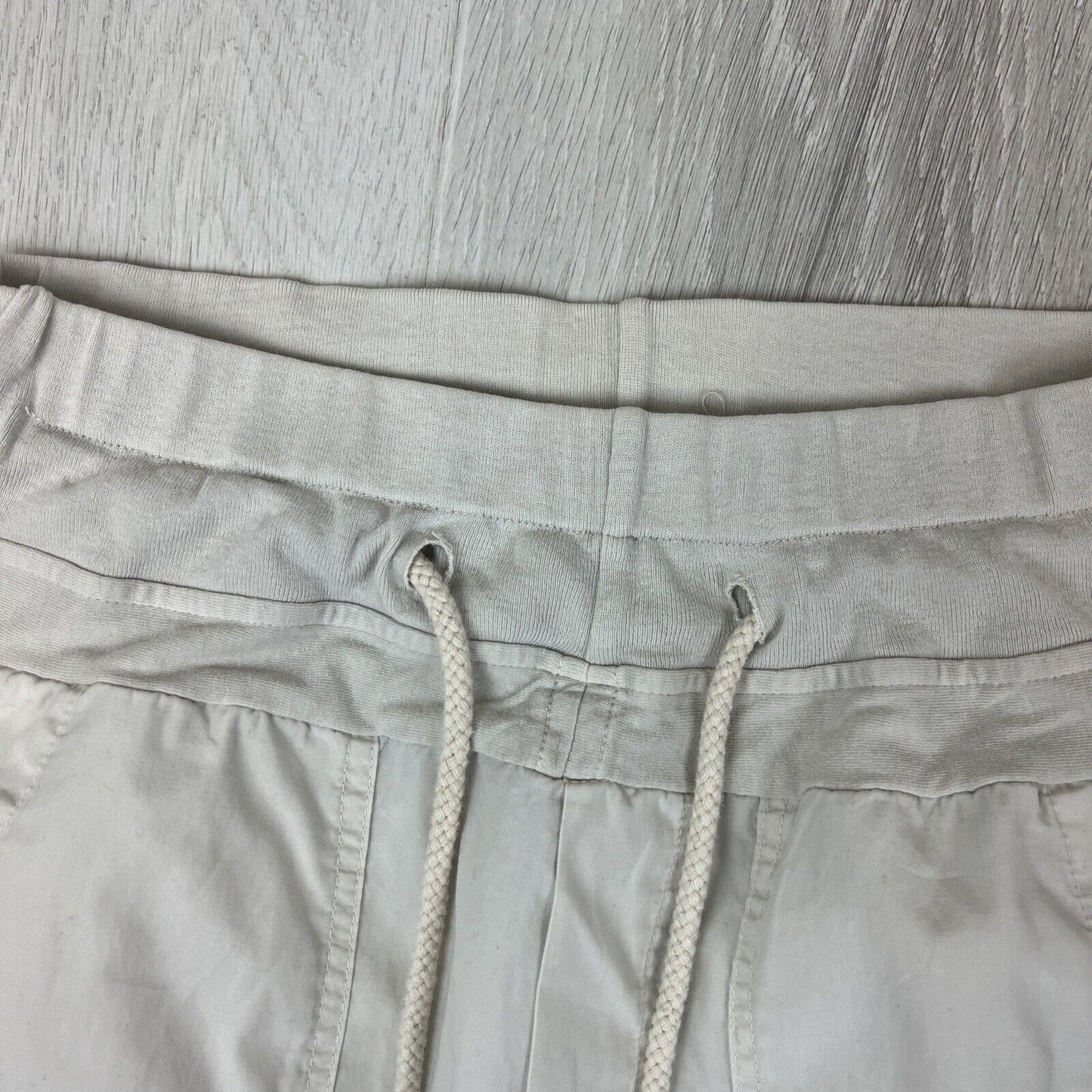 Bassike Womens Beige Jogger Pants Size Small