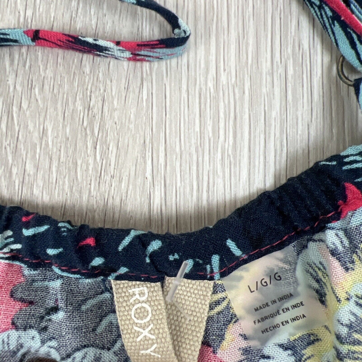 Roxy Womens Red Floral Mini Dress Size Large