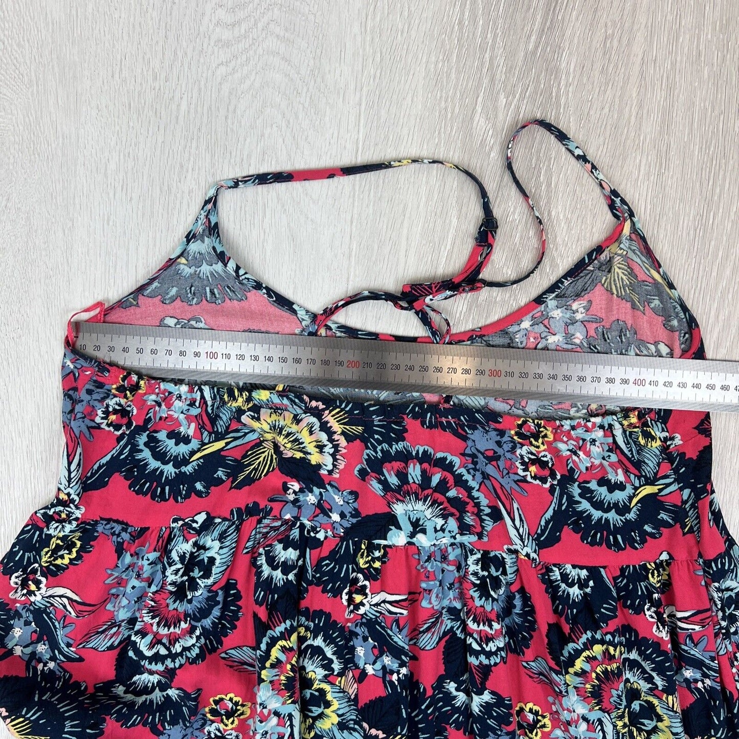 Roxy Womens Red Floral Mini Dress Size Large