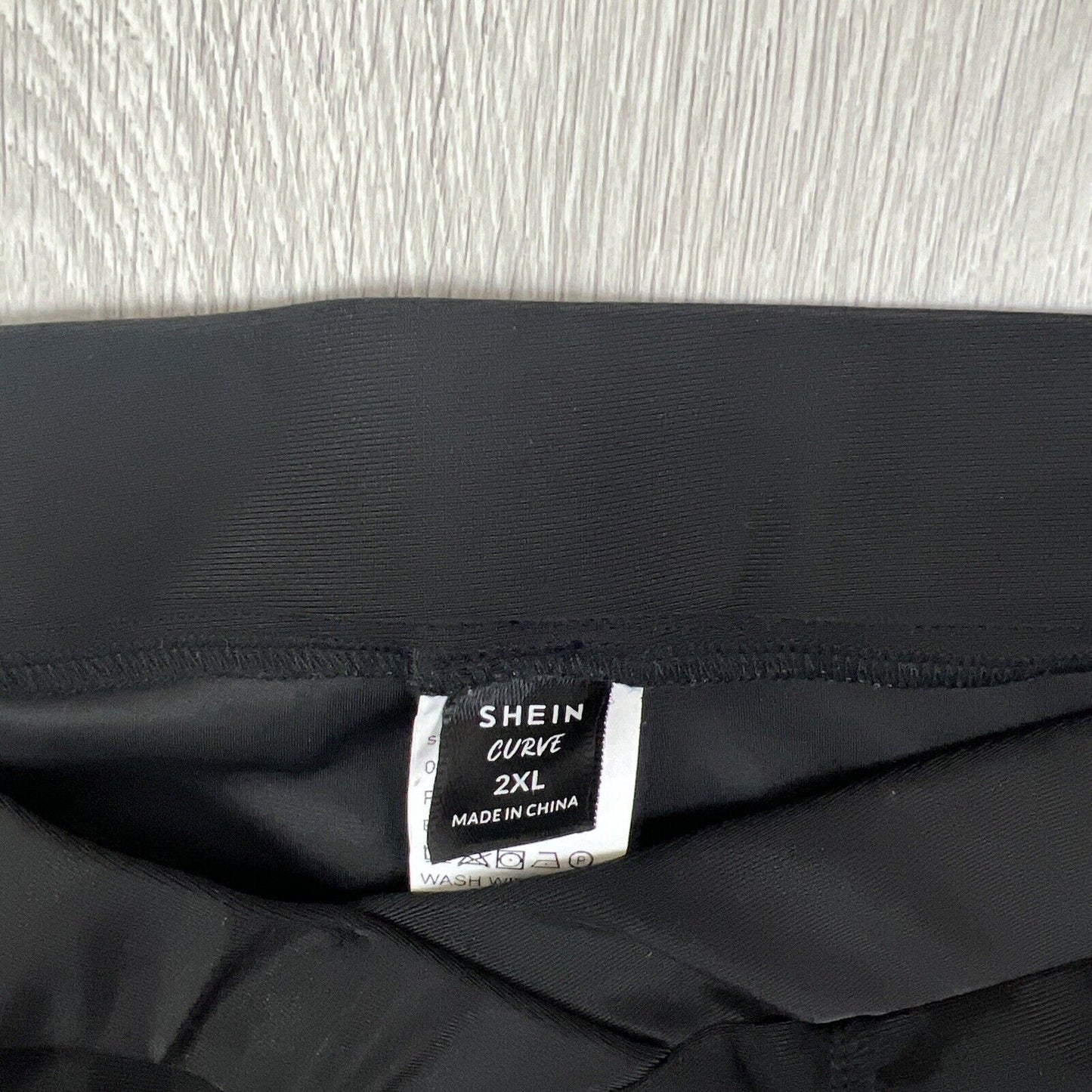 Shein Curver Womens Black Leggings Size 2XL (New)
