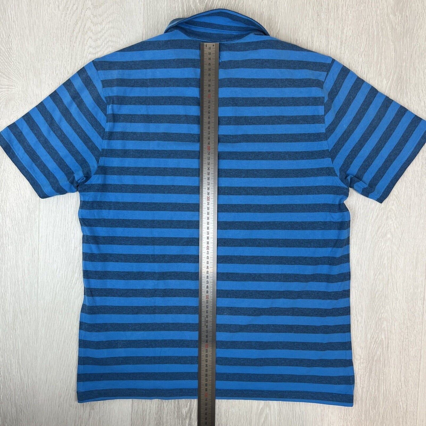 Under Armour Mens Striped Golf Polo Shirt Size Large