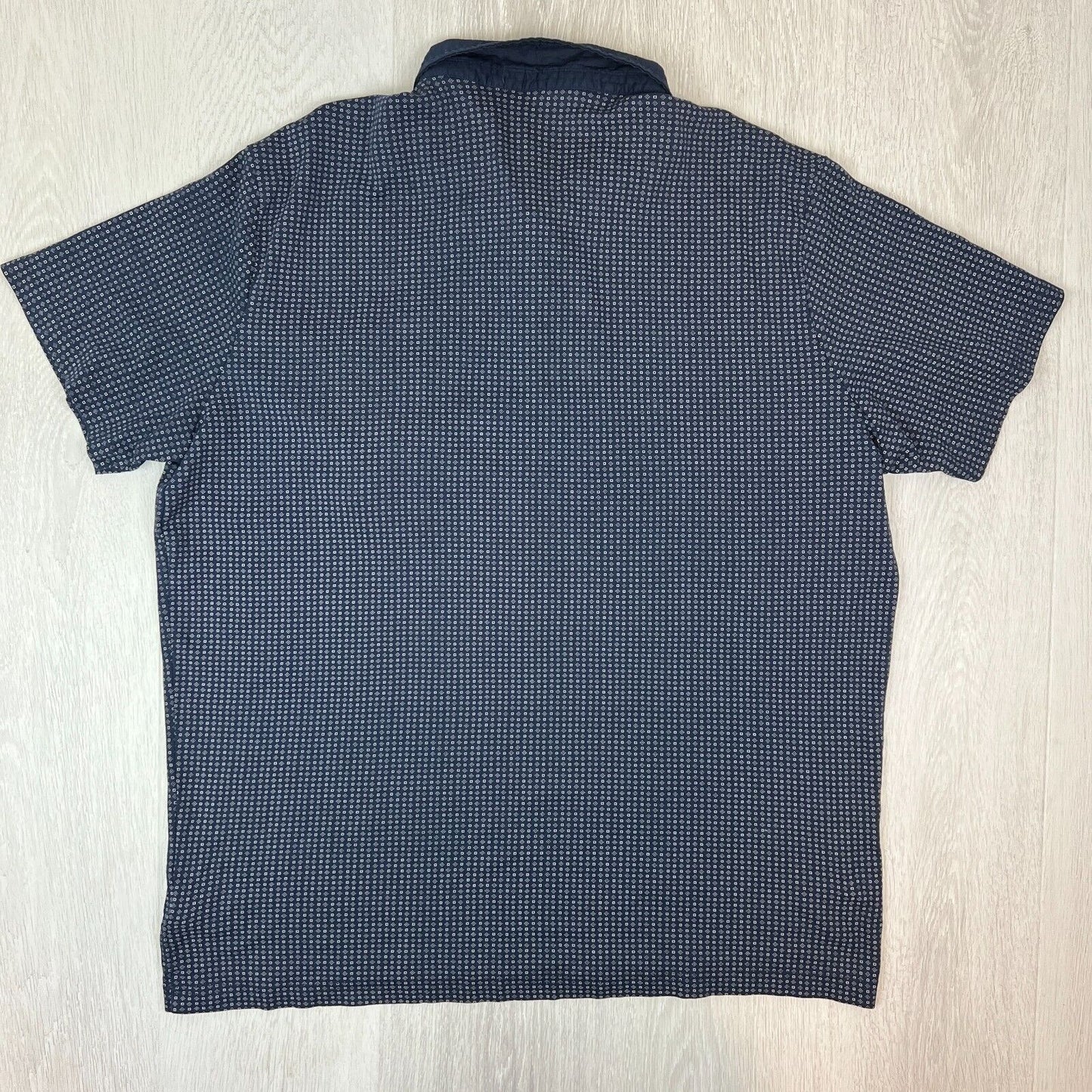Johnny Bigg Mens Navy Blue Polo Shirt Size 4XL Plus Size
