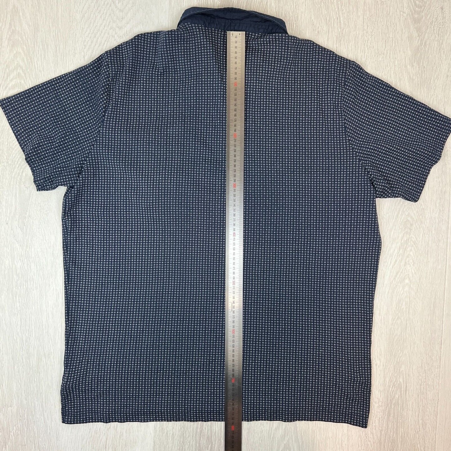 Johnny Bigg Mens Navy Blue Polo Shirt Size 4XL Plus Size