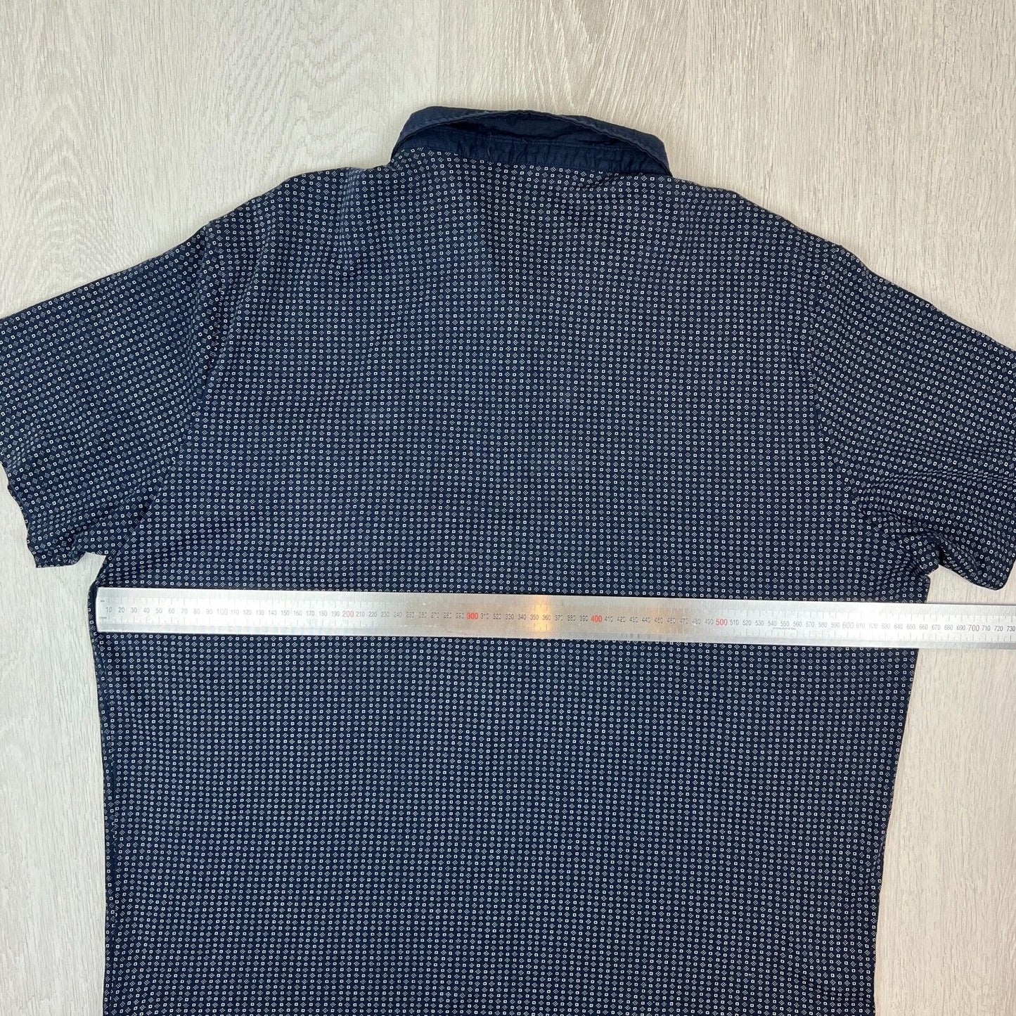 Johnny Bigg Mens Navy Blue Polo Shirt Size 4XL Plus Size