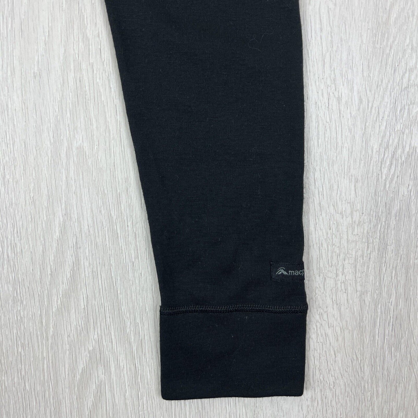 MacPac Womens Black Underlayer Thermal Leggings Size Small