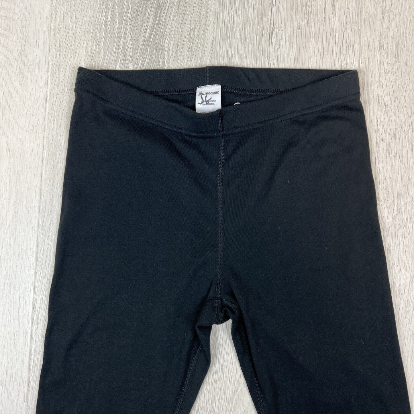 MacPac Womens Black Underlayer Thermal Leggings Size Small