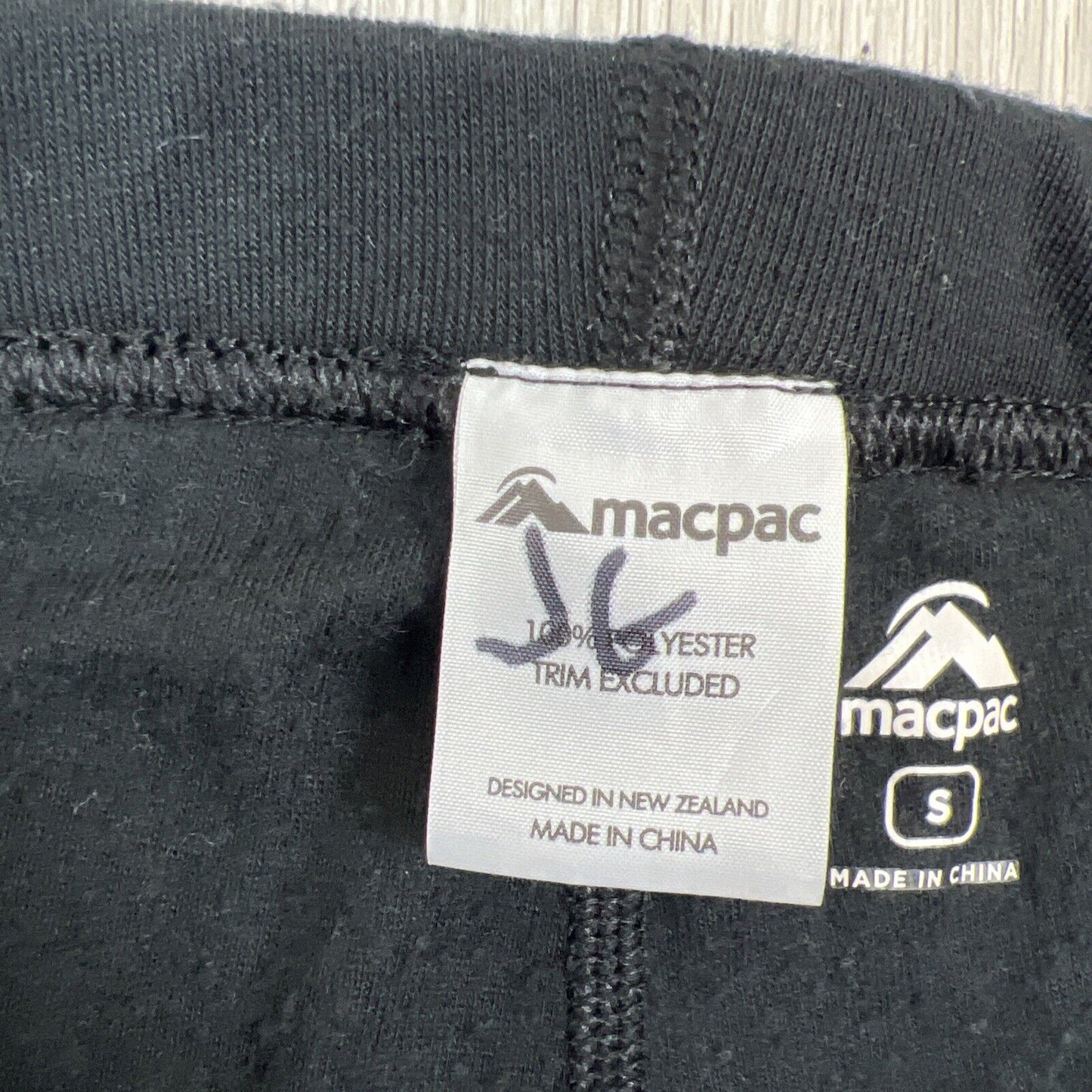MacPac Womens Black Underlayer Thermal Leggings Size Small
