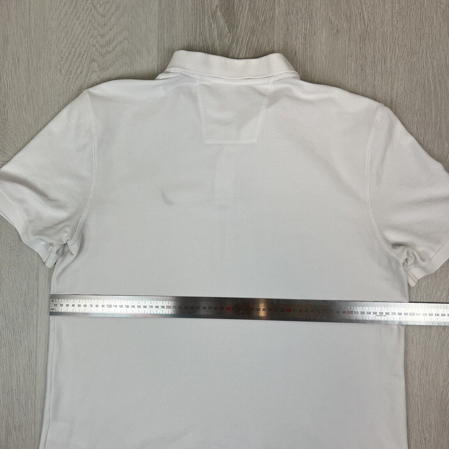 Nautica Mens White Polo Shirt Deck Shirt Classic Fit Size XL