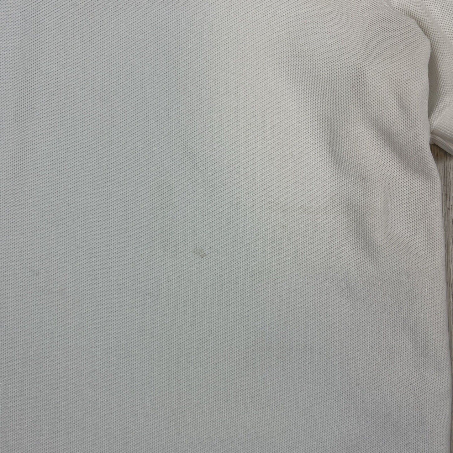 Nautica Mens White Polo Shirt Deck Shirt Classic Fit Size XL