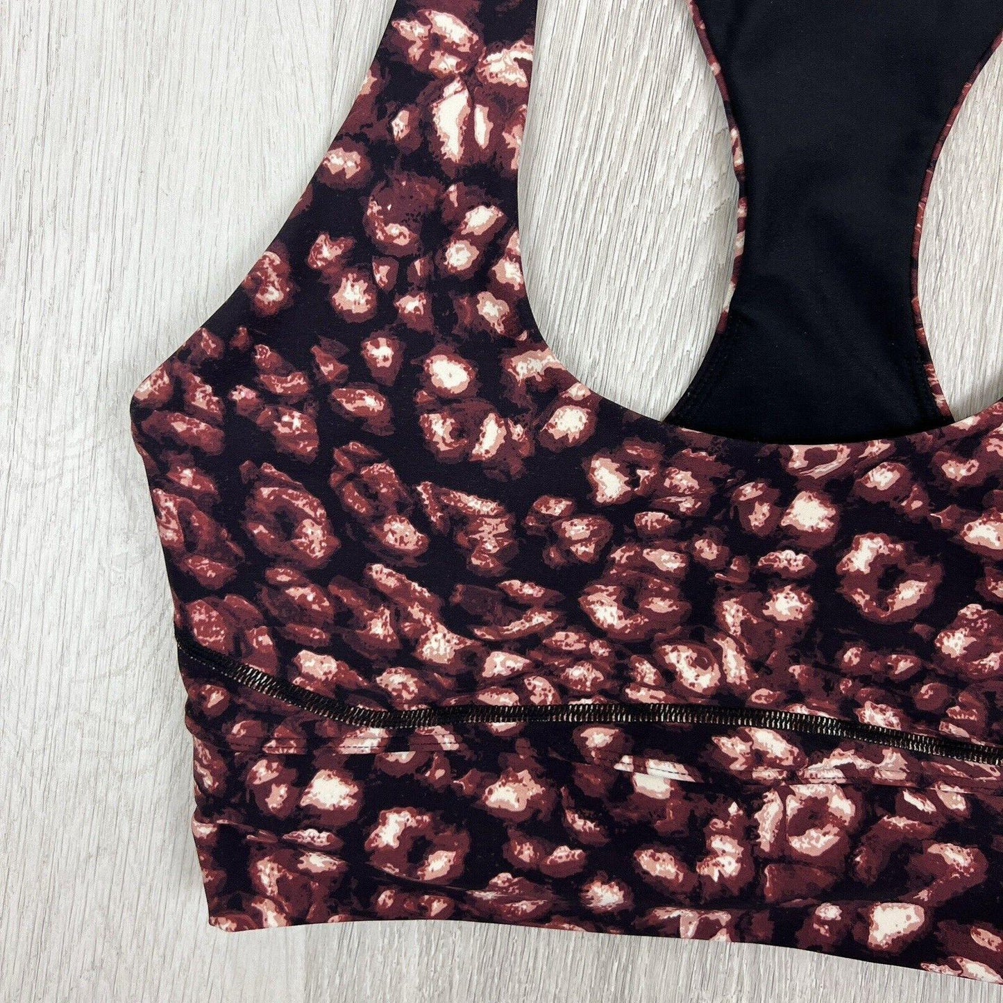 Style Rubber Womens Sports Bra Size Large