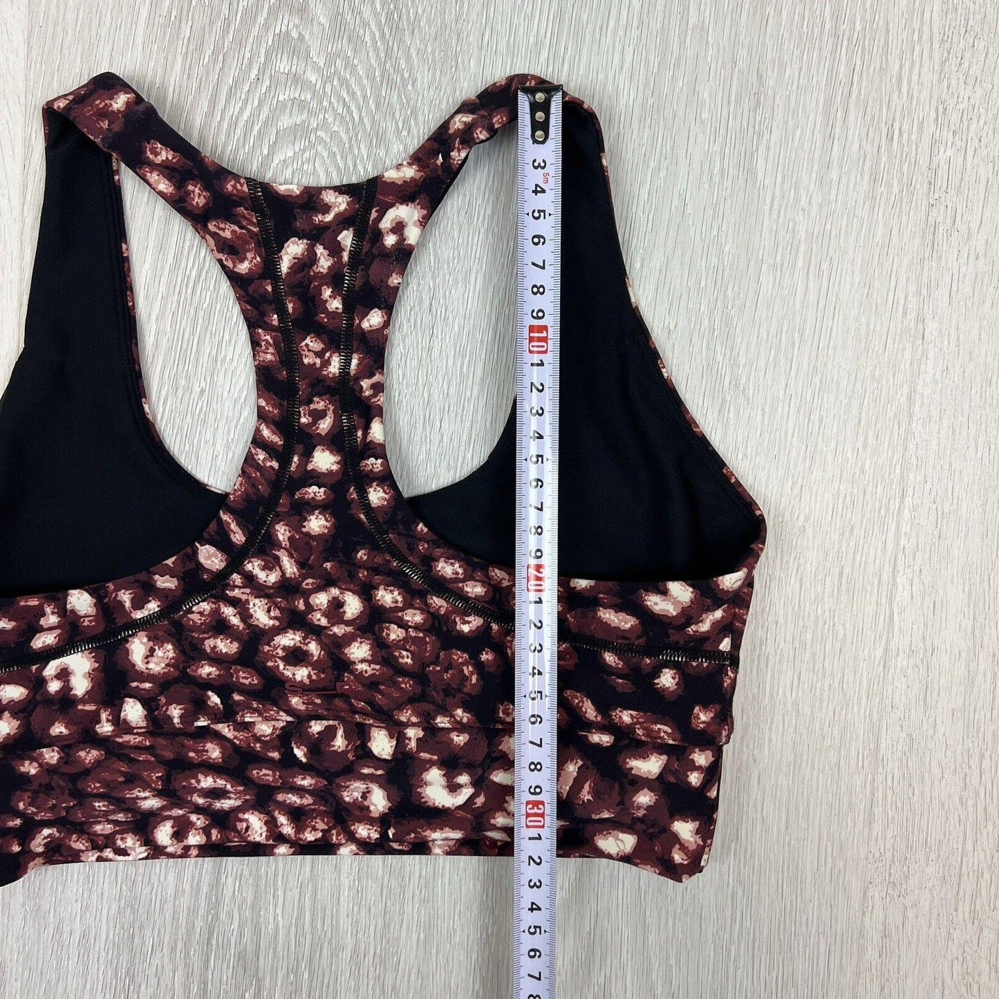 Style Rubber Womens Sports Bra Size Large