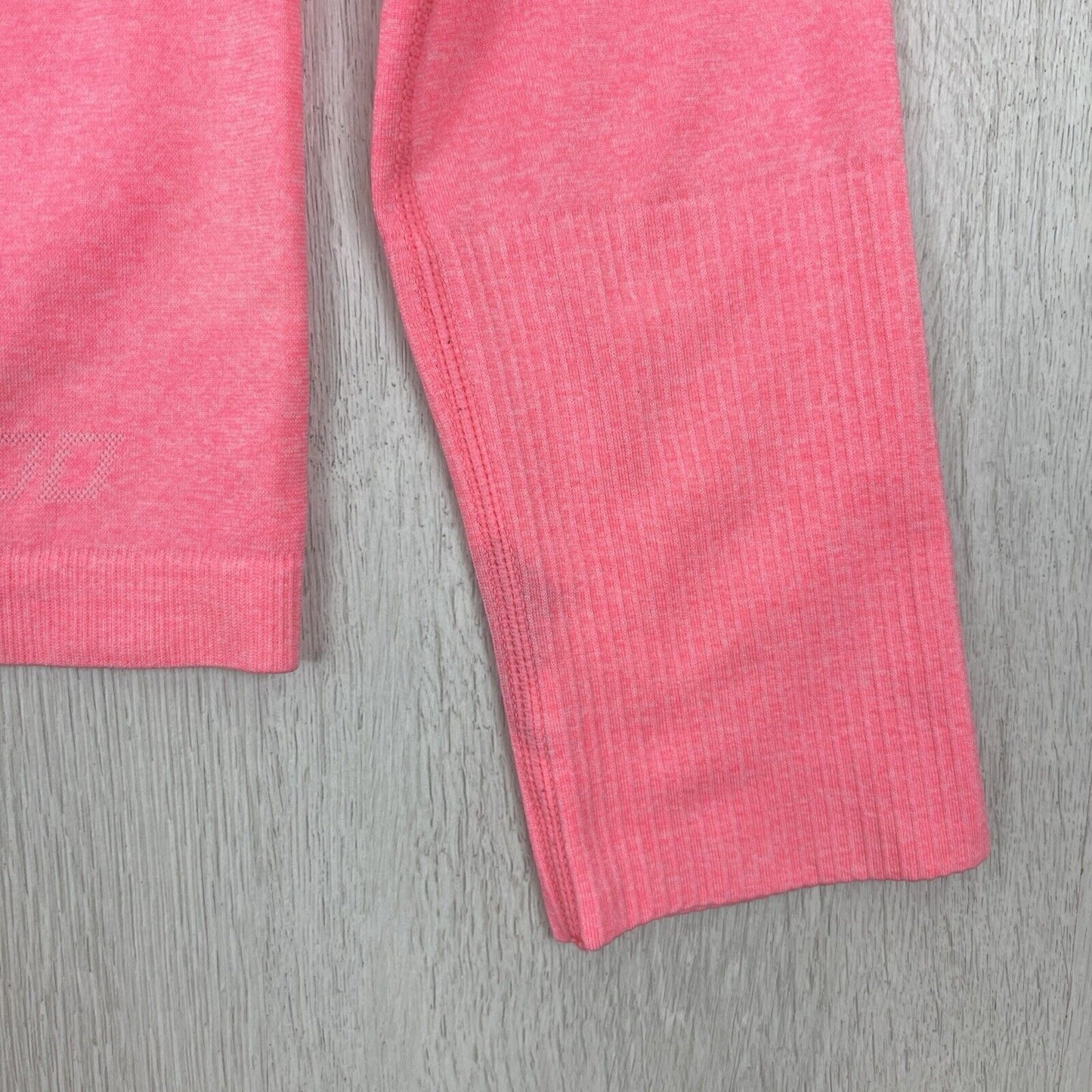 Lorna Jane Seamless Womens Pink Long Sleeve T-Shirt Top Size Large