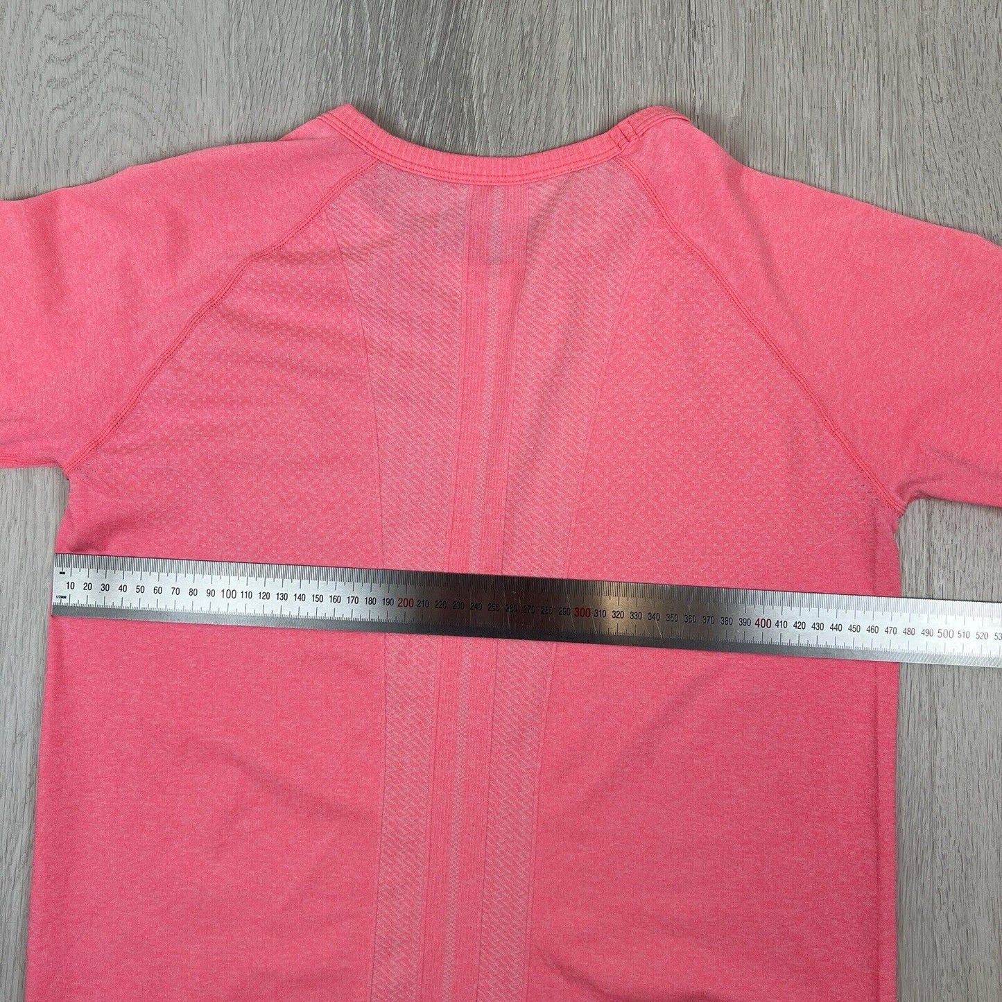 Lorna Jane Seamless Womens Pink Long Sleeve T-Shirt Top Size Large
