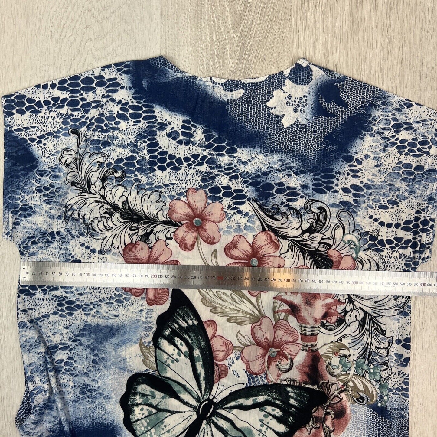 Caroline Morgan Womens Jewelled Butterfly Top Size 12-14