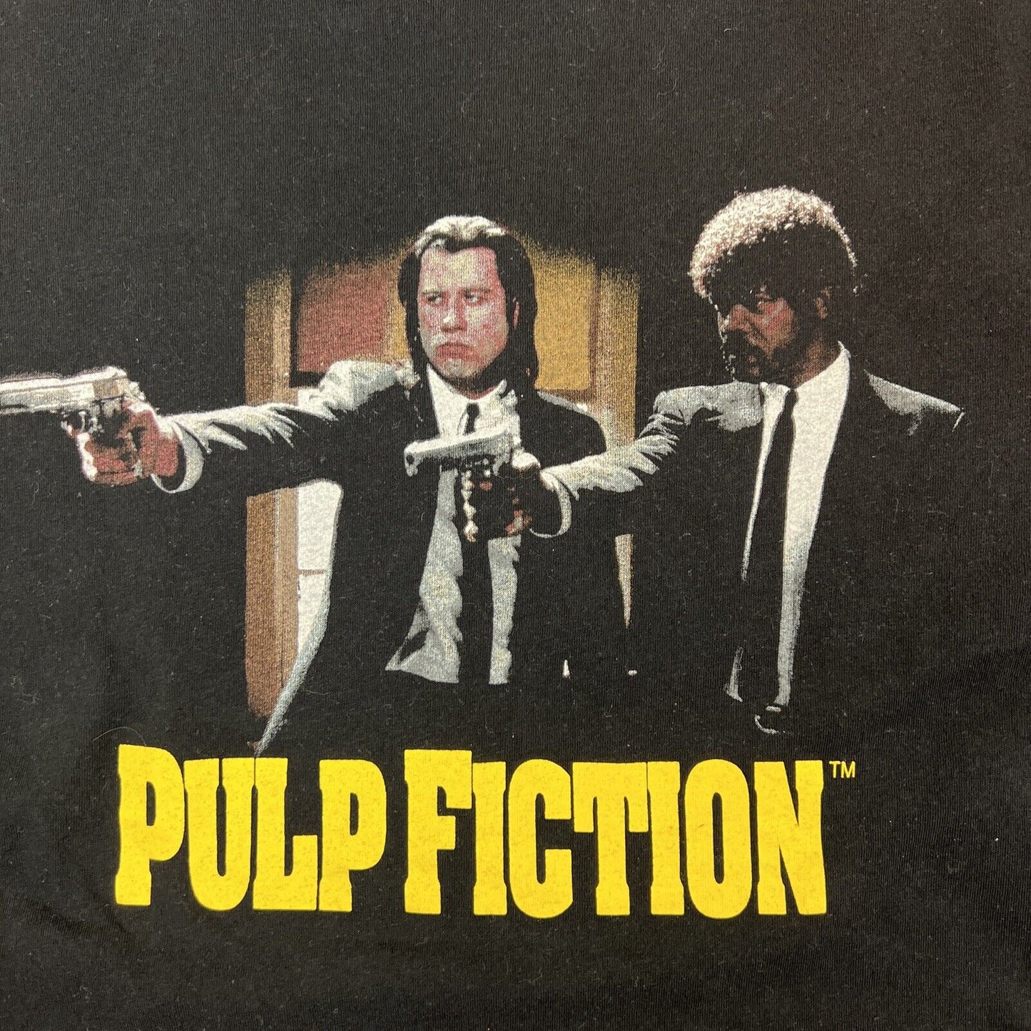 Pulp Fiction Mens Black Short Sleeve T-Shirt Size XL
