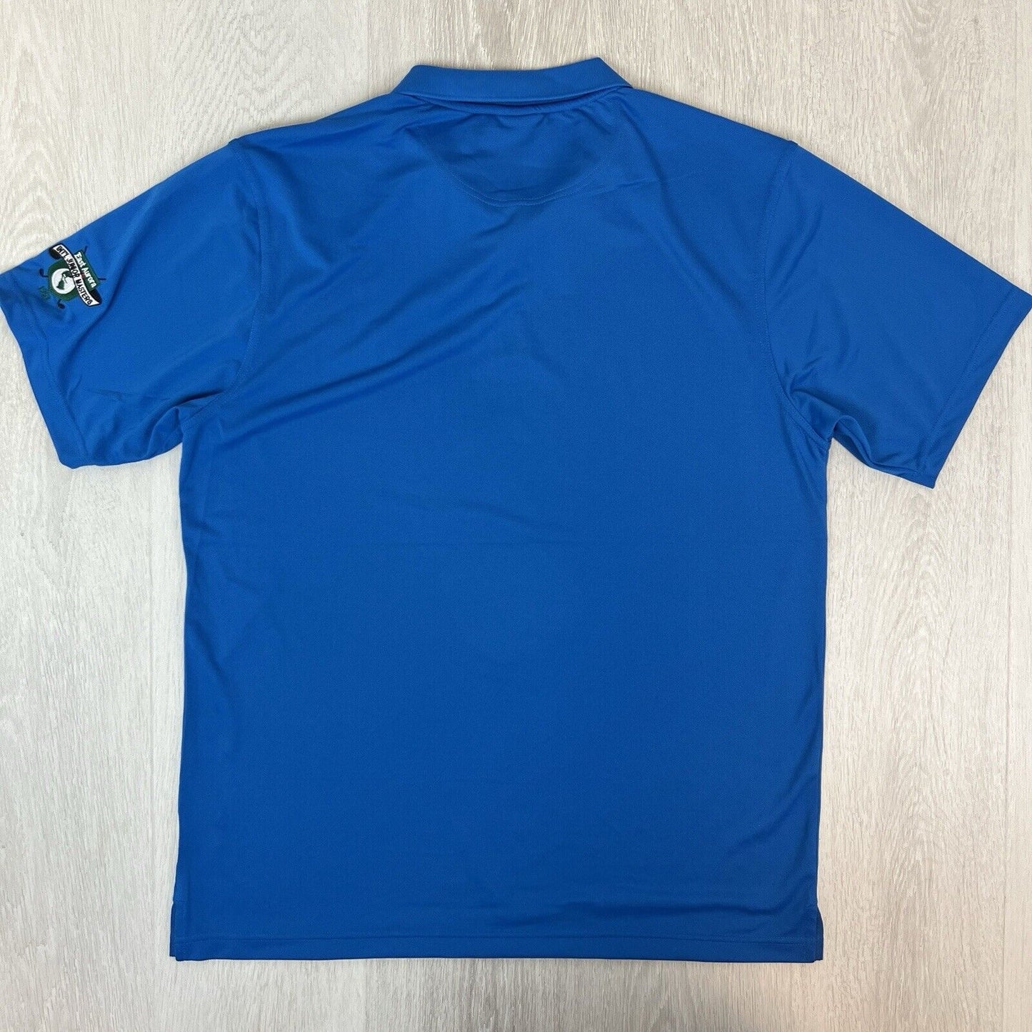 38 Degrees South Mens Blue Manly Golf Club Polo Shirt Size XL