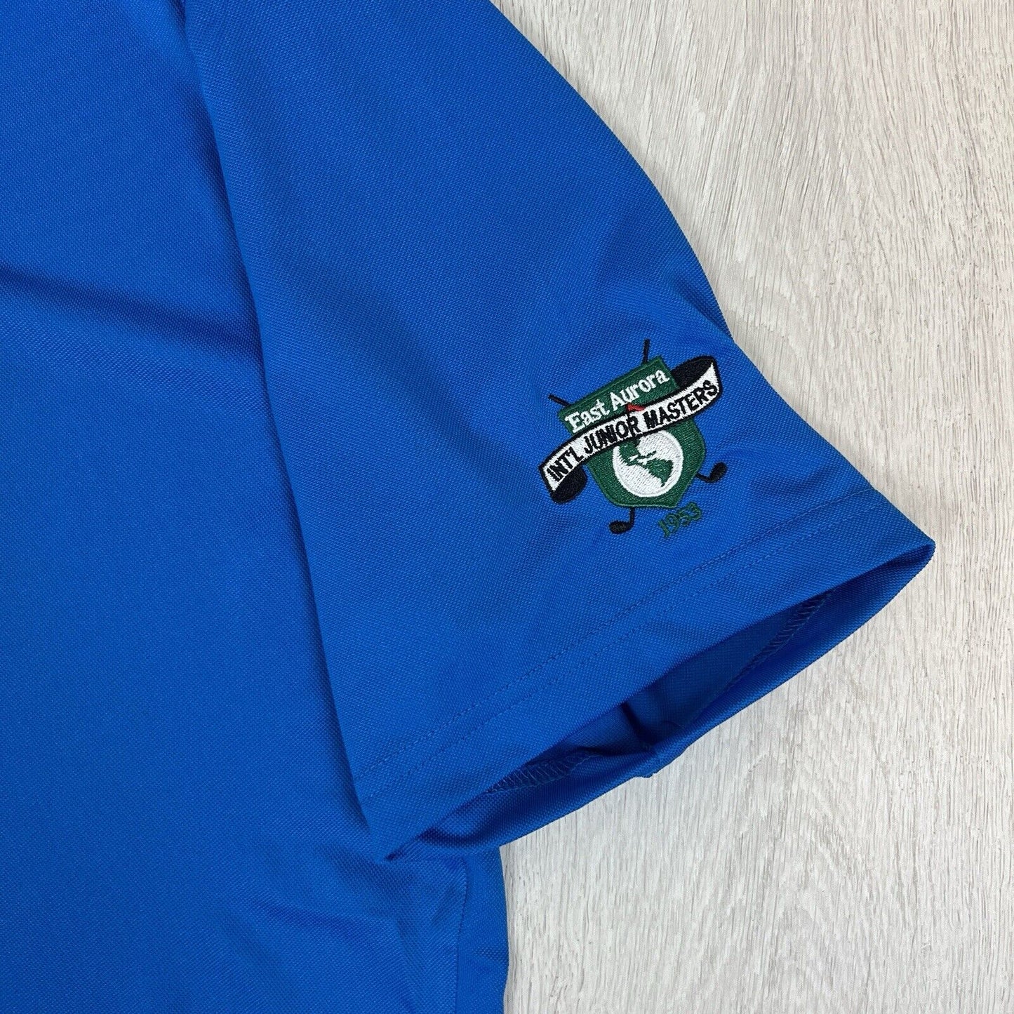 38 Degrees South Mens Blue Manly Golf Club Polo Shirt Size XL