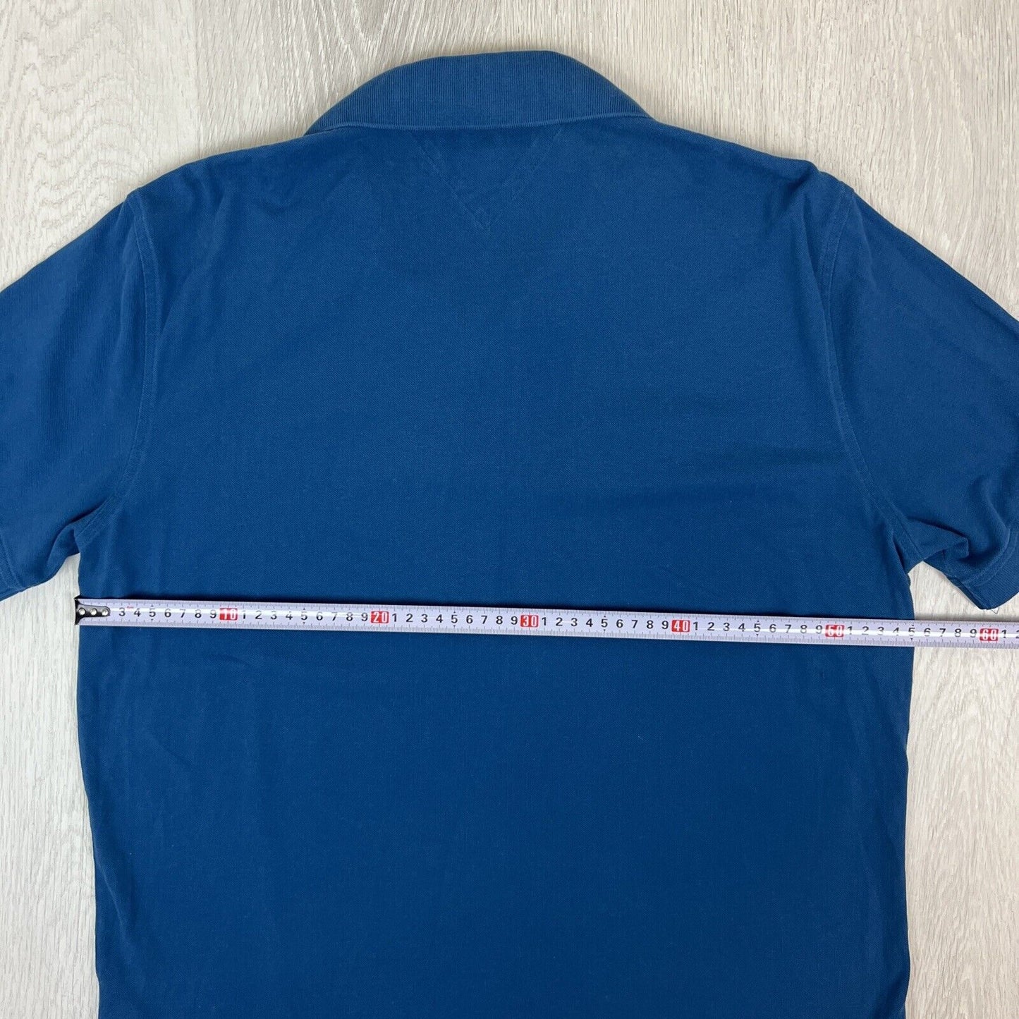 Tommy Hilfiger Mens Blue Short Sleeve Polo Shirt Size XL