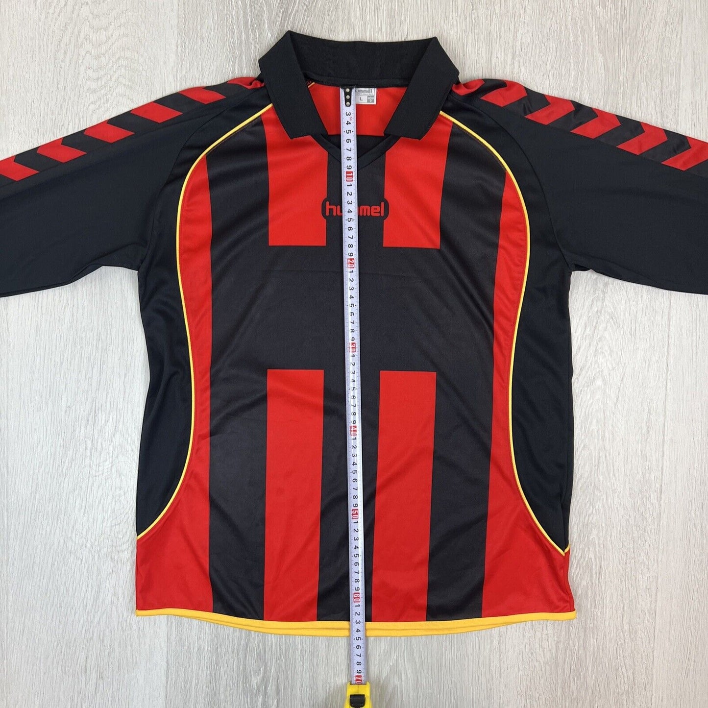 Hummel Mens Long Sleeve Soccer Jersey Size Large