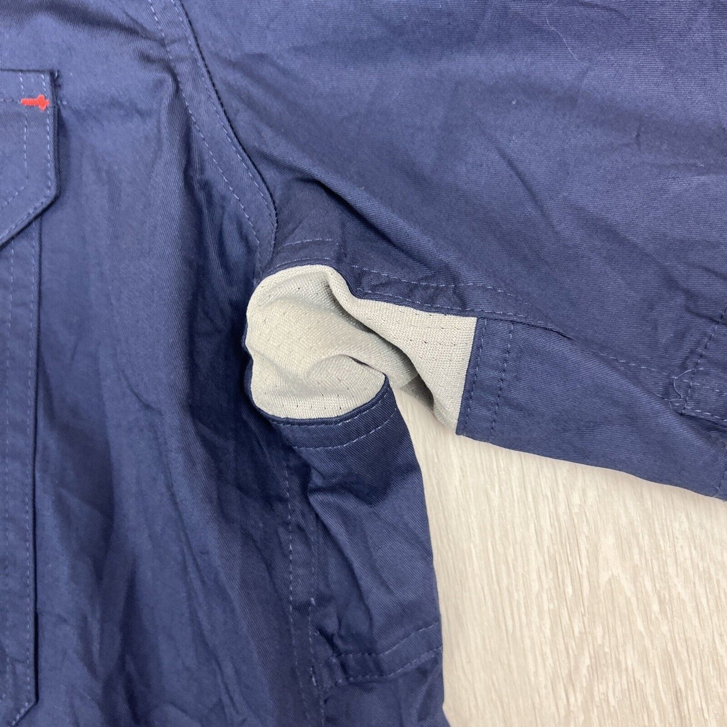 Hard Yakka Mens Short Sleeve Vented Button Up Shirt Size 2XL Jetstar Engineering
