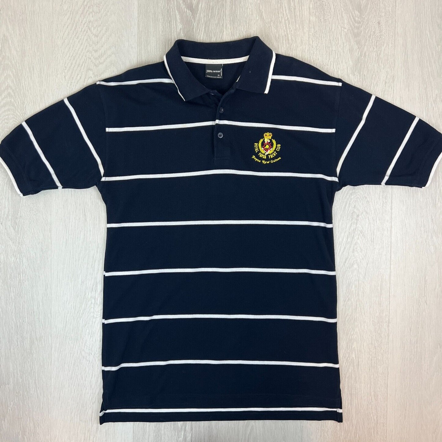 Royal Papua Yacht Club, Papua New Guinea Mens Polo Shirt Size XL