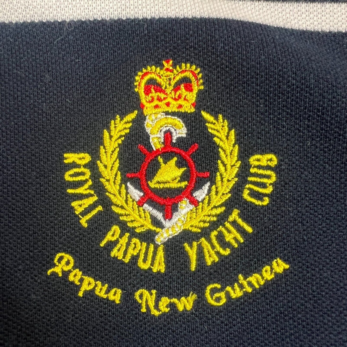 Royal Papua Yacht Club, Papua New Guinea Mens Polo Shirt Size XL